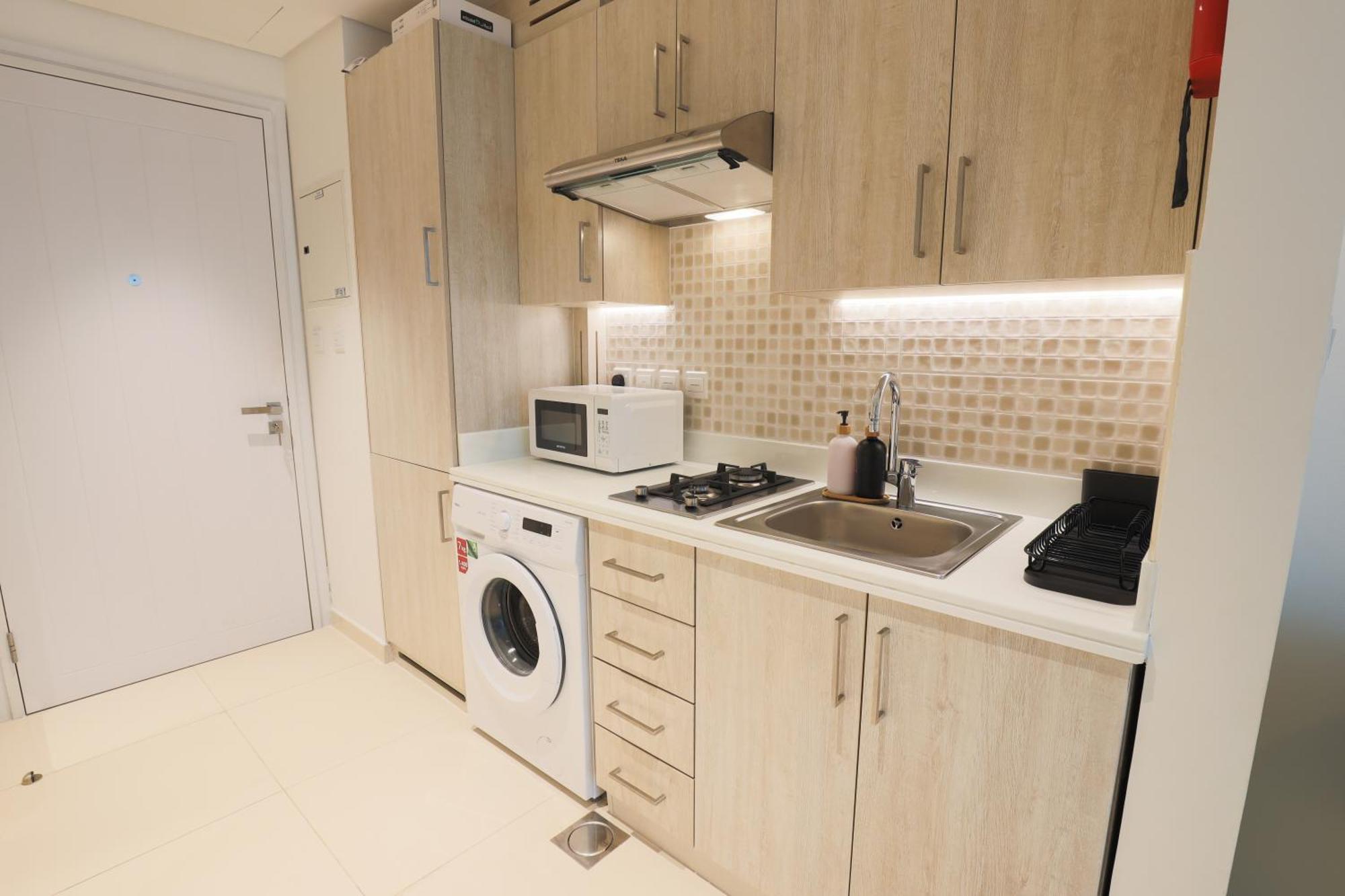 Fantastic Studio Apartment At Palm Jumeirah Dubai Bagian luar foto